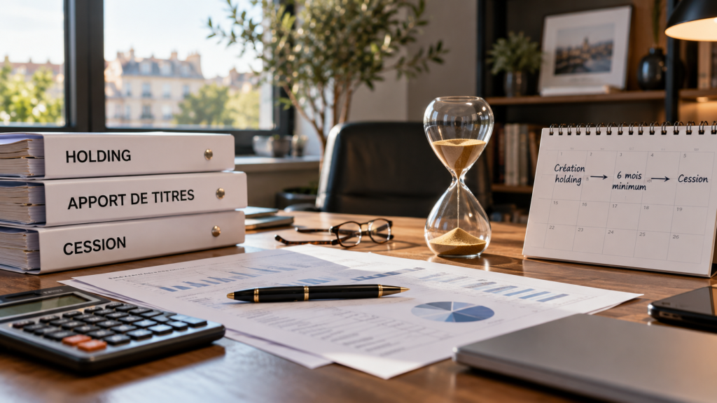 apport de titres à une holding